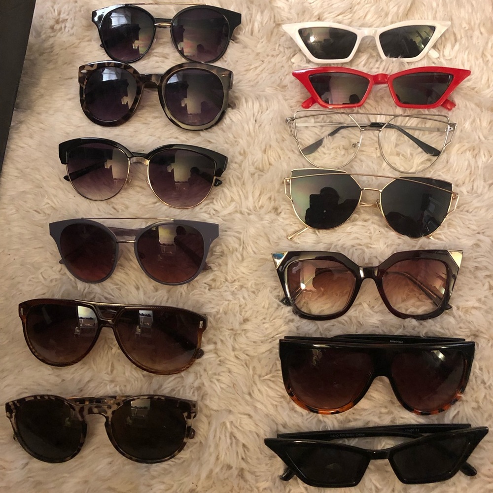 Gently used/new fashion sunglasses